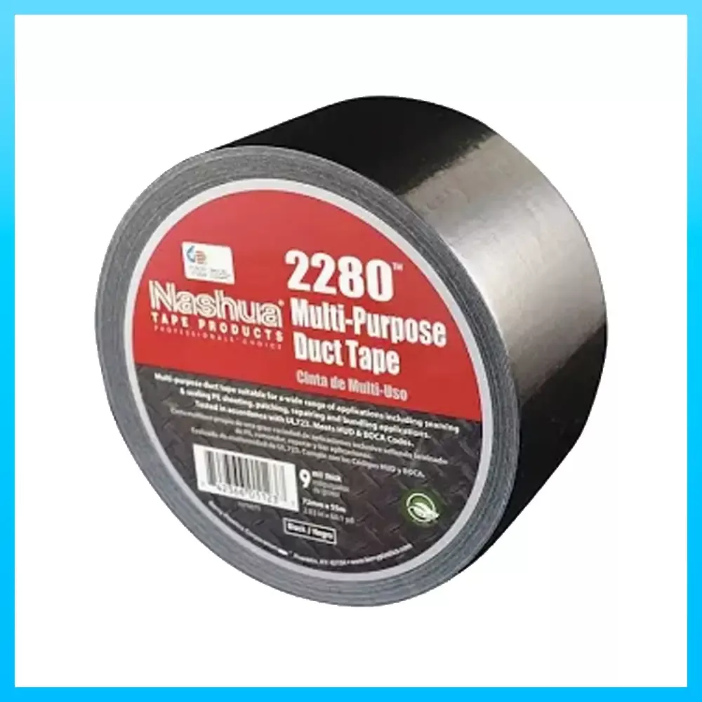 Nashua 398 | Black 48x55m Duct Tape