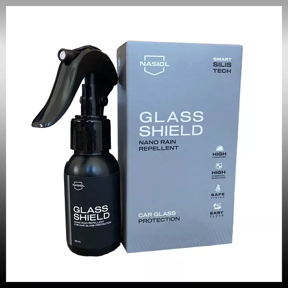 Nasiol GlasShield Spray | Hydrophobic Windshield Coating