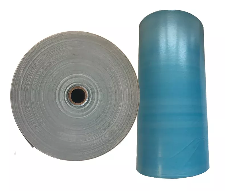Poly Coated 18" Masking Paper, BLUE, 1500ft.