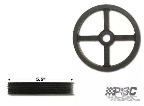 PP2402 - 5.5" Power Steering Pump Pulley (Serpentine) for CBR/TC Pump