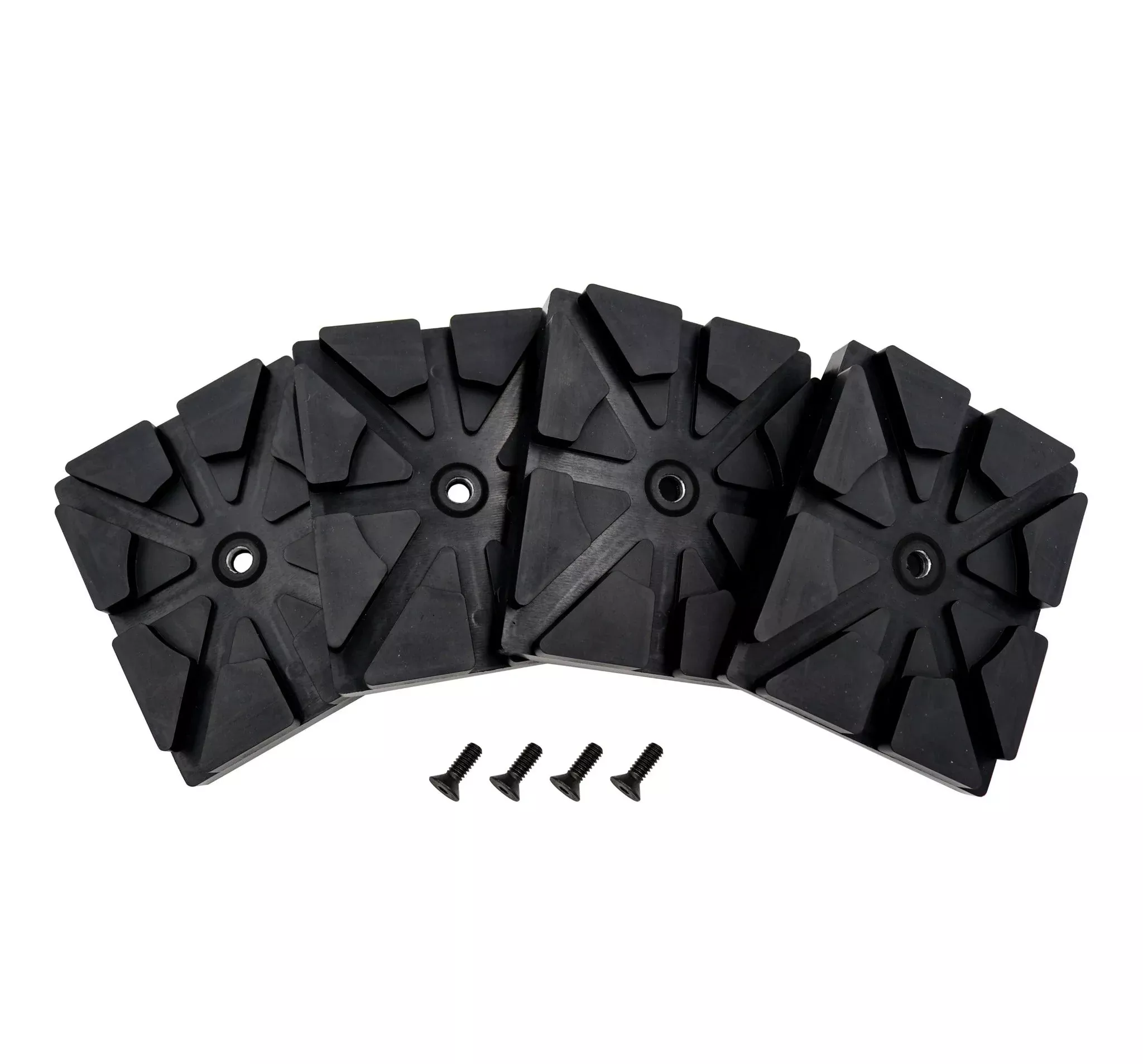 Rectangular Rubber Pads Kits 4PK