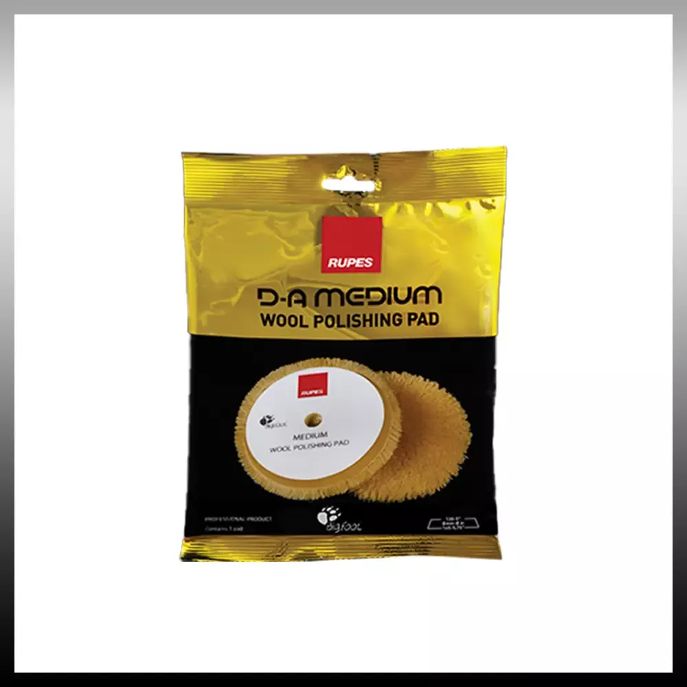 Rupes BW Fine 5″ Yellow Wool Polishing Pads