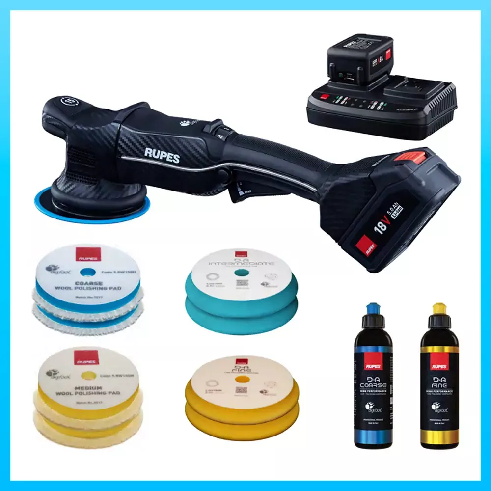 RUPES HLR15/CB2/BAS | iBrid Polisher Kit