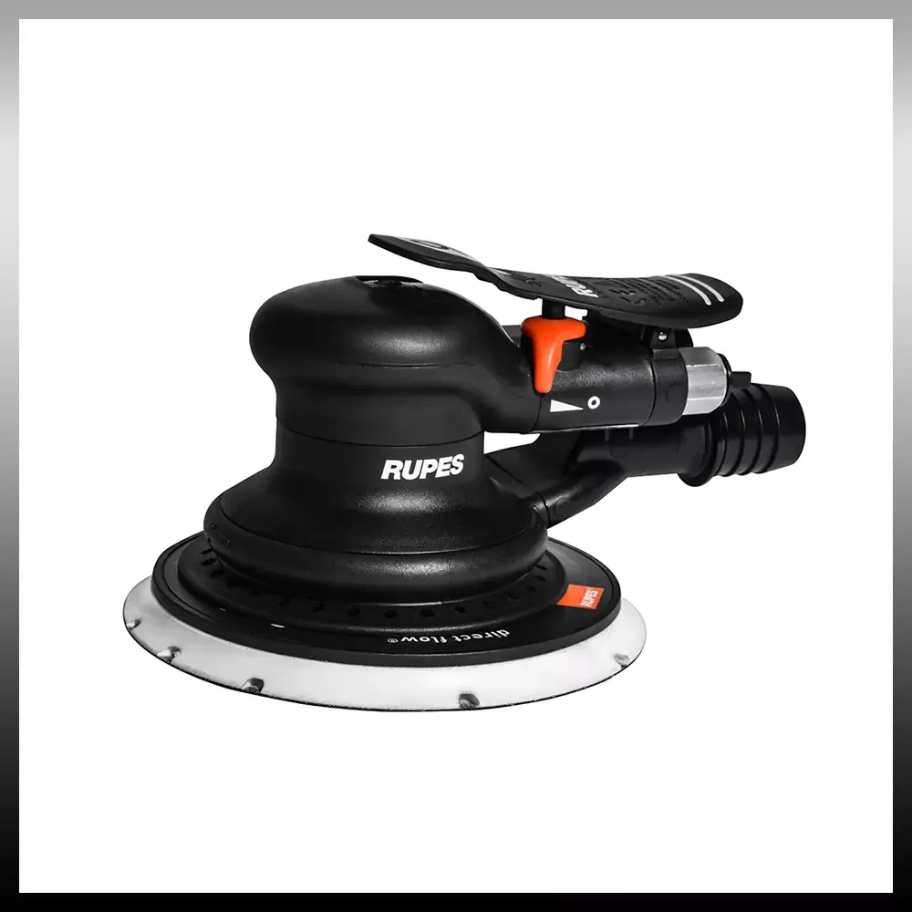 Rupes Skorpio III 150mm backing pad non-vac velcro 9mm orbit.