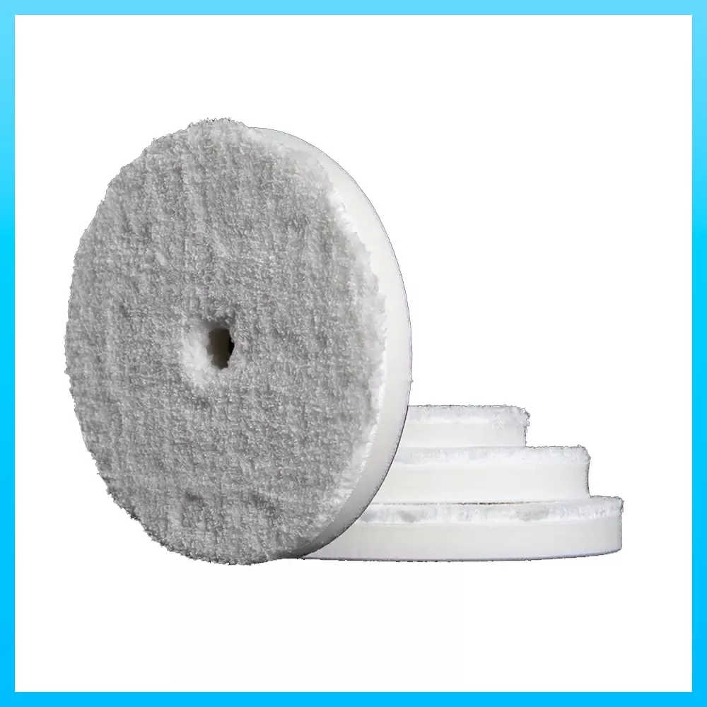 RUPES | White Microfiber Pads | 3″ – 6″