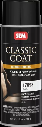 SEM 17093 – Classic Coat™ Flexible Coating, Black (16 oz Aerosol)