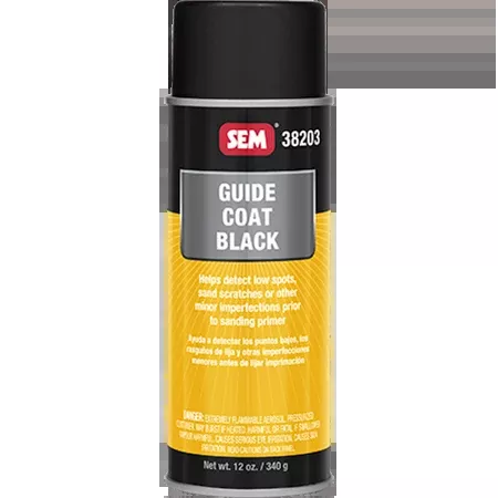 SEM 38203 – Guide Coat, Black (16 oz Aerosol)