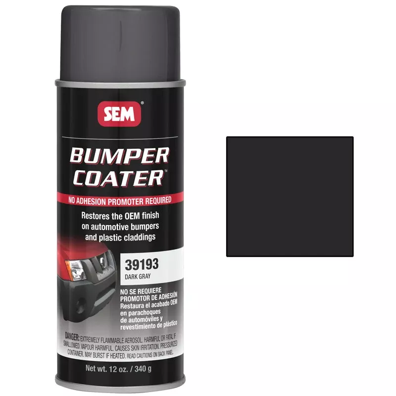 SEM 39193Chrysler Dark Gray - Bumper Coater