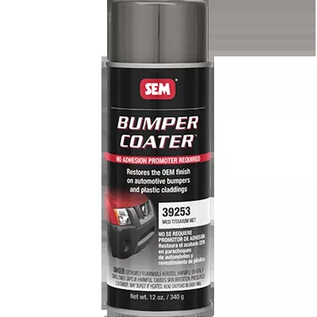 SEM 39253 – Bumper Coater, Medium Titanium Metallic (16 oz Aerosol)