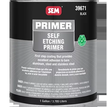 SEM 39671 – Self-Etching Primer, Black (Gallon)
