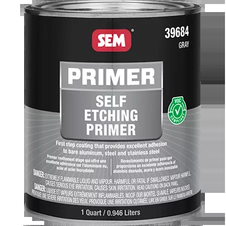 SEM 39684 – Self-Etching Primer, Gray (Quart)