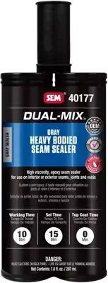 SEM 40177 – Heavy Bodied Seam Sealer, Gray (7 oz Cartridge)