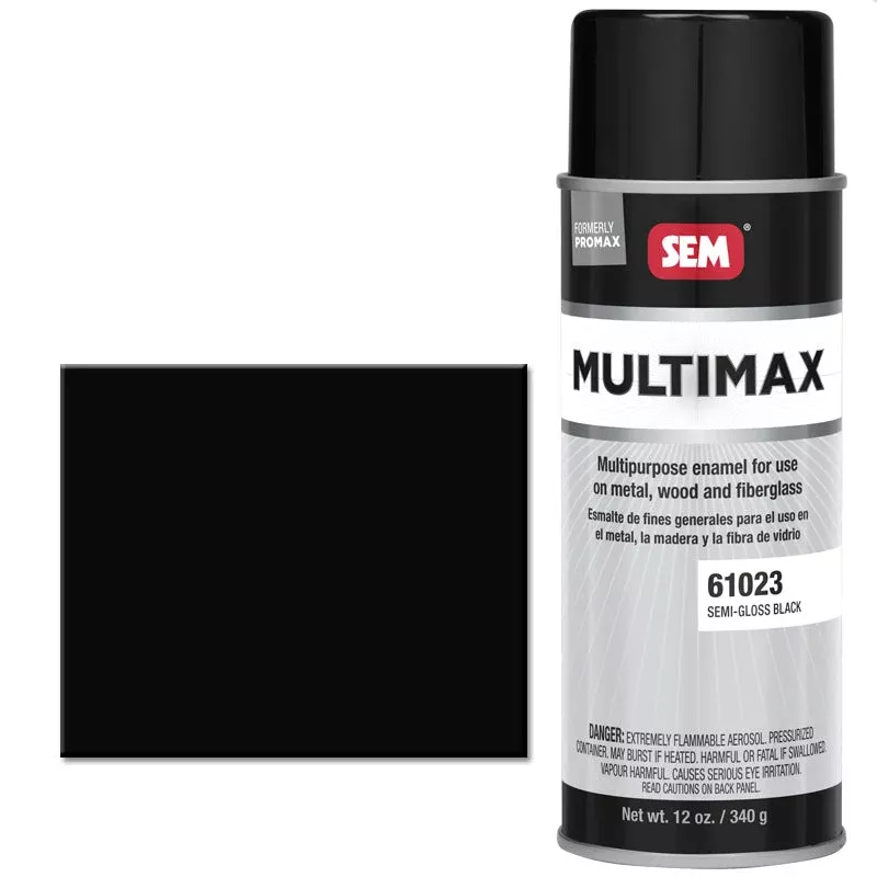SEM-61023 AERO-SEMIGLOSS BLACK