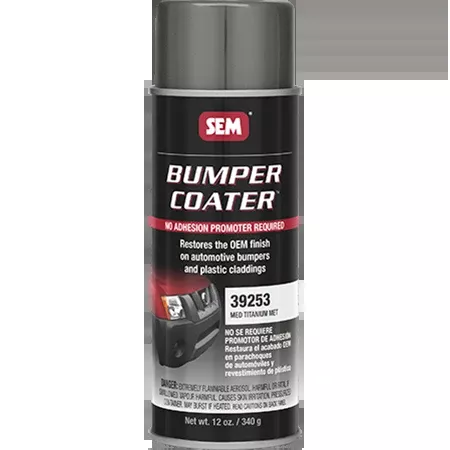 SEM Bumper Coater Aerosol - Medium Titantium Metallic 39253