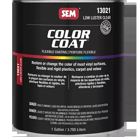 SEM ColorCoat Low Luster Clearcoat 13021 1302-1 13026 1302-6