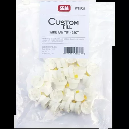 SEM Custom Fil Wide Fan Tip - 25 Pack MTIP25