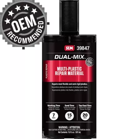 SEM Dual-Mix Multi-Plastic Repair Material 39847
