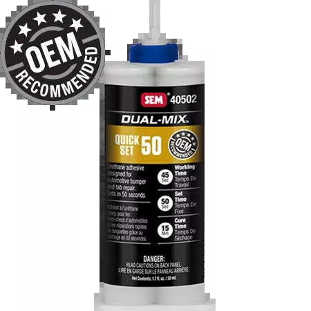 SEM Dual-Mix Quick Set 50 (Clear or Black)