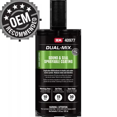 SEM Dual-Mix Sound & Seal Sprayable Coating 40977