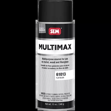 SEM Multi-Max Aerosol - Flat Black 61013