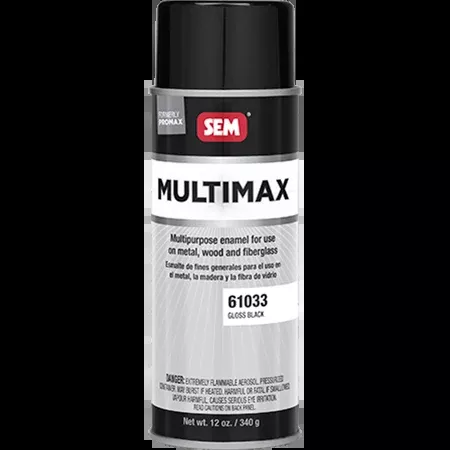 SEM Multi-Max Aerosol -Gloss Black 61033