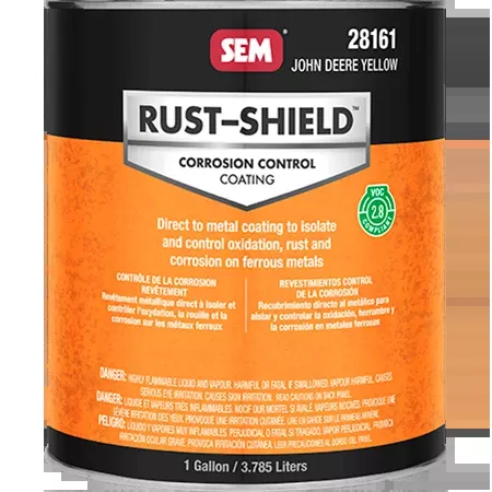 SEM Rust Shield - John Deere Yellow 28161 Gallon