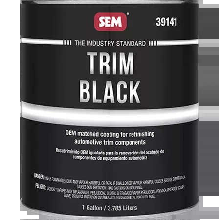 SEM Trim Black 3914 (Standard and Low VOC Options)