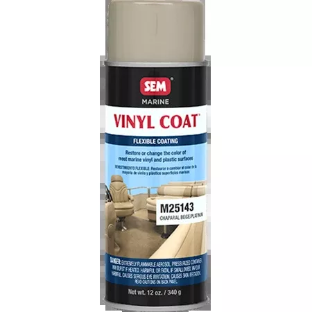 SEM Vinyl Coat Aerosol - Chaparal Beige/Platinum 25143