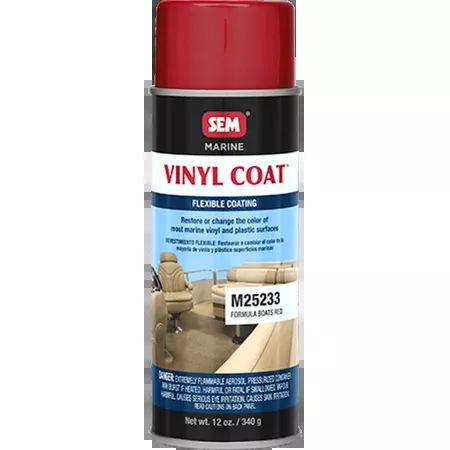 SEM Vinyl Coat Aerosol - Formula Boats Red 25233