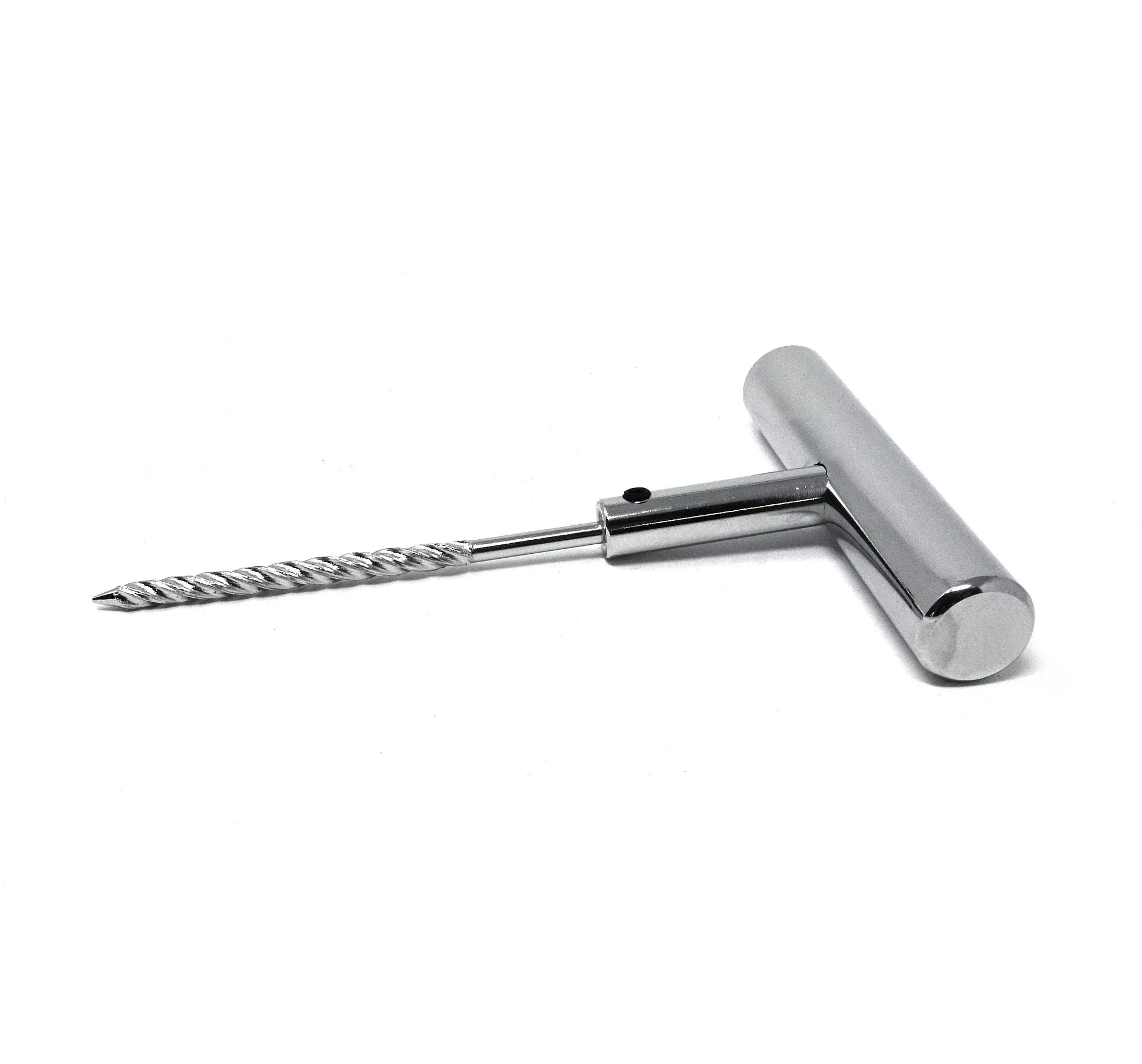 Solid Metal T-Handle Spiral Probe