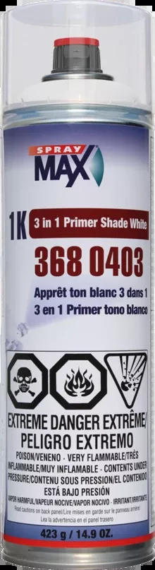 SprayMax 1K 3 in 1 White Primer Shade SPM.3680403