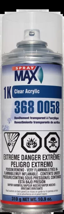 SprayMax 1K Clear Acrylic Aerosol SPM.3680058