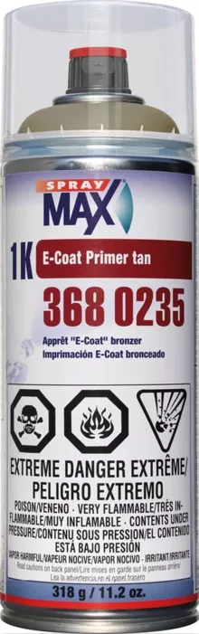SprayMax WHITE 1K E-Coat PrimerAerosol 400mL SPM.3680235