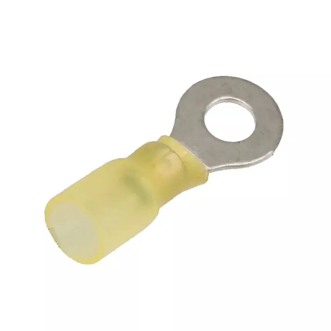 Stud Ring, Heat Shrink - 12-10ga, 1/4" Hole (100bg)