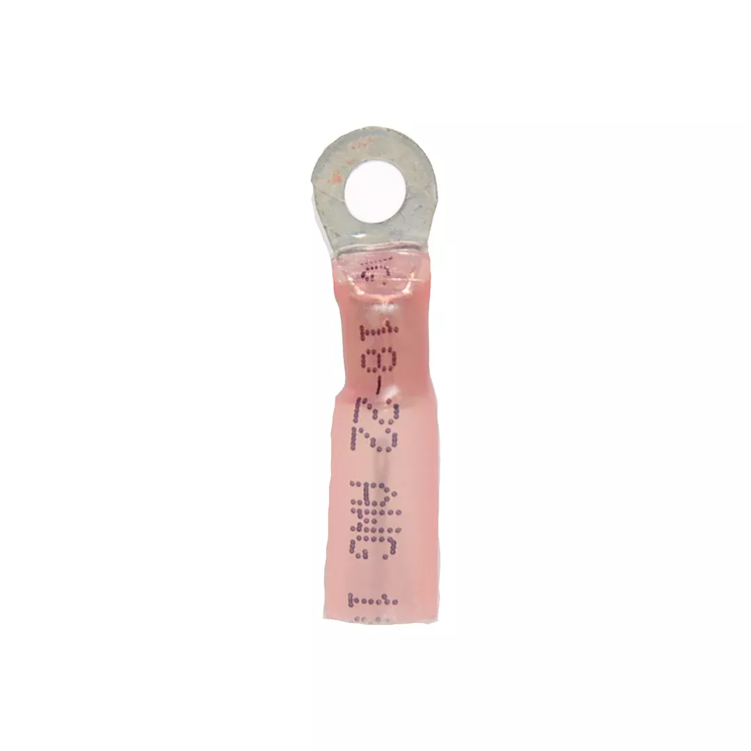 Stud Ring, Heat Shrink - 22-18ga, #6 Hole (100bg)