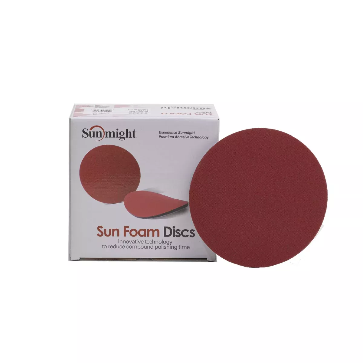 SUNMIGHT 96220 – 1000 Grit Sunfoam™ Disc (6″, No Holes, 10 Pcs)