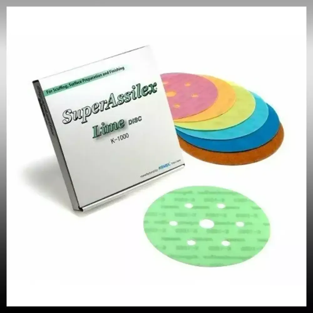 Super Assilex Discs – 6″, Brown, 240 (Box of 25)