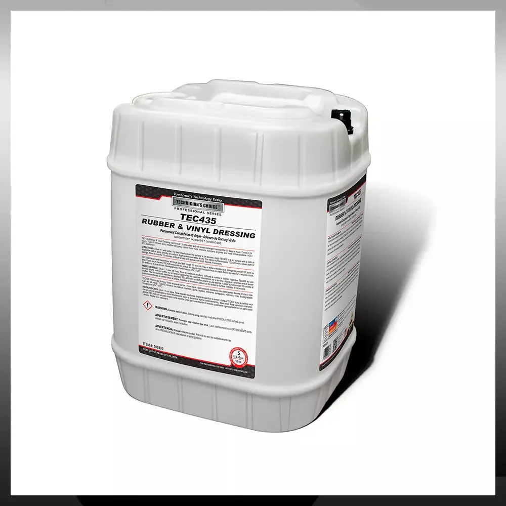 Technicians Choice | TEC435 Rubber & Vinyl Dressing Concentrate (5 Gallon)