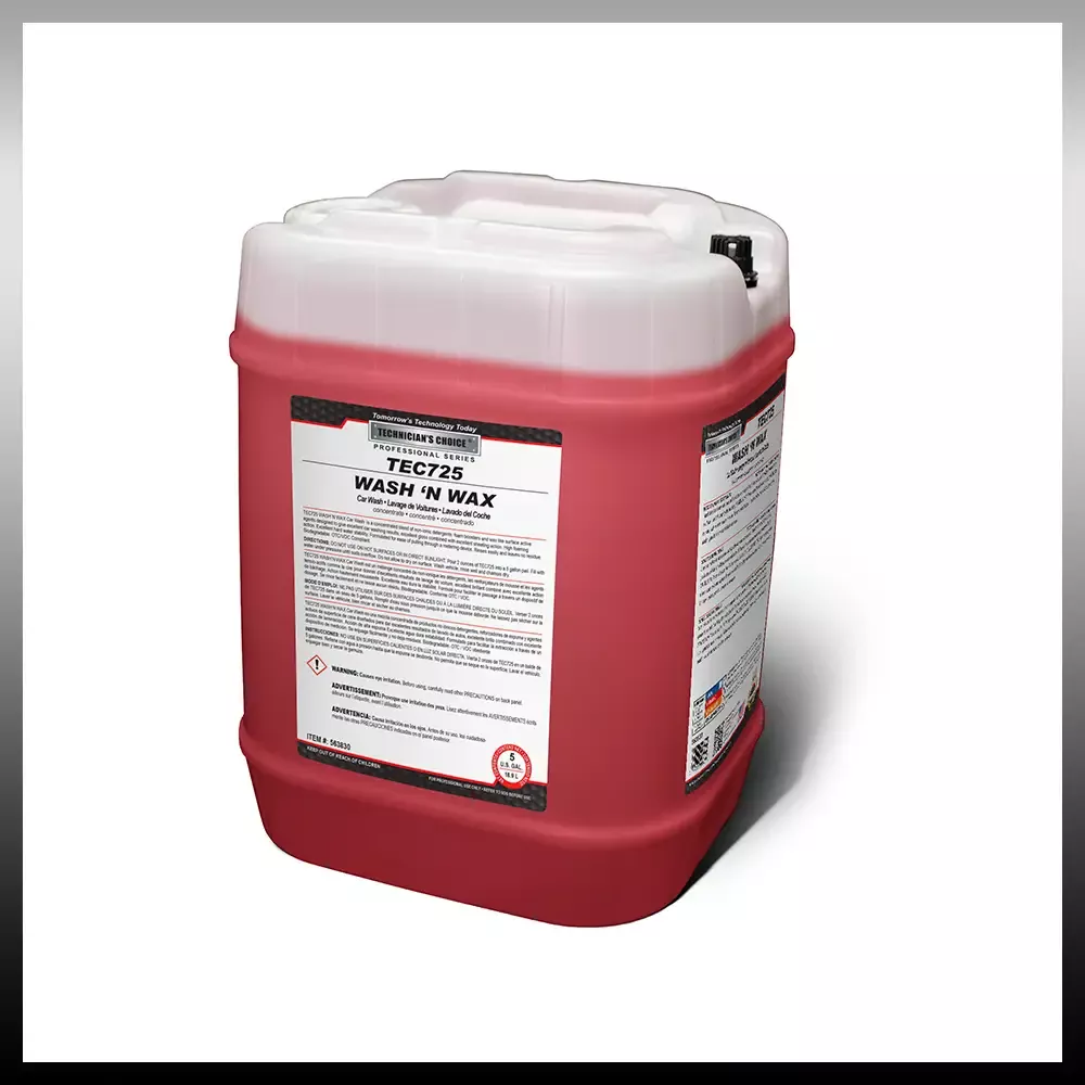 TECHNICIANS CHOICE – TEC725 Wash N Wax – Car Wash Soap (5 Gallon)