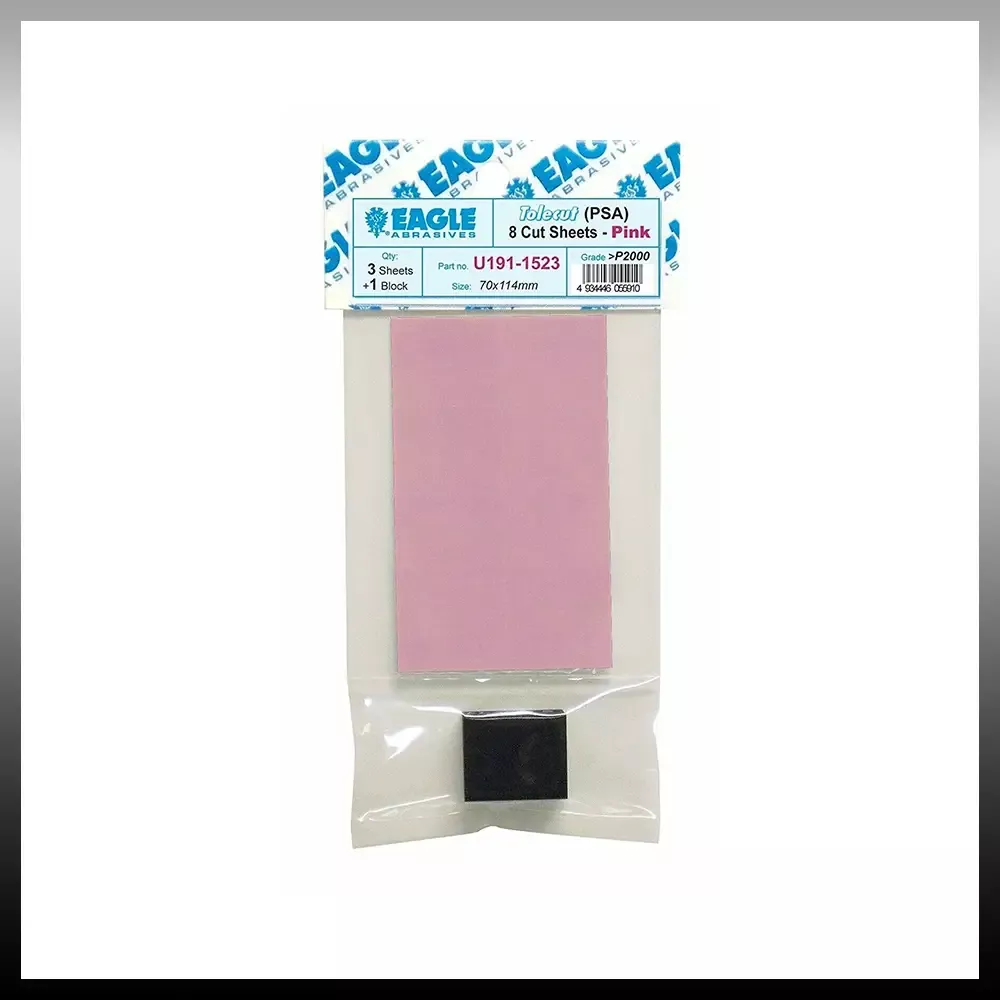 Tolecut Block Stickon Sheets – Pink w / Block, K1500 (J. Pak)
