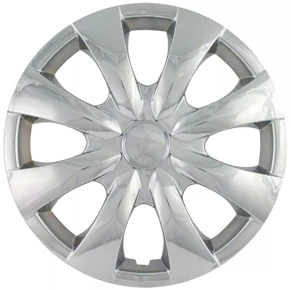 Toyota Corolla Style 15" Chrome Replacement Hubcaps 450-15C