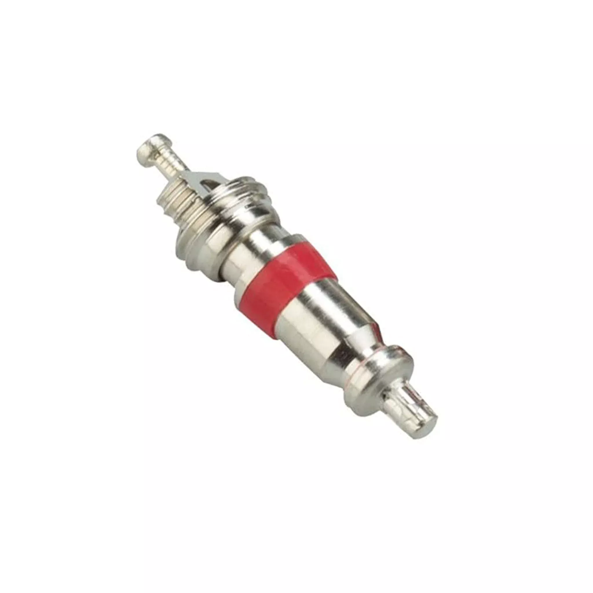 TPMS Nickel Plated Valve Cores - Red Teflon Seal 100/box