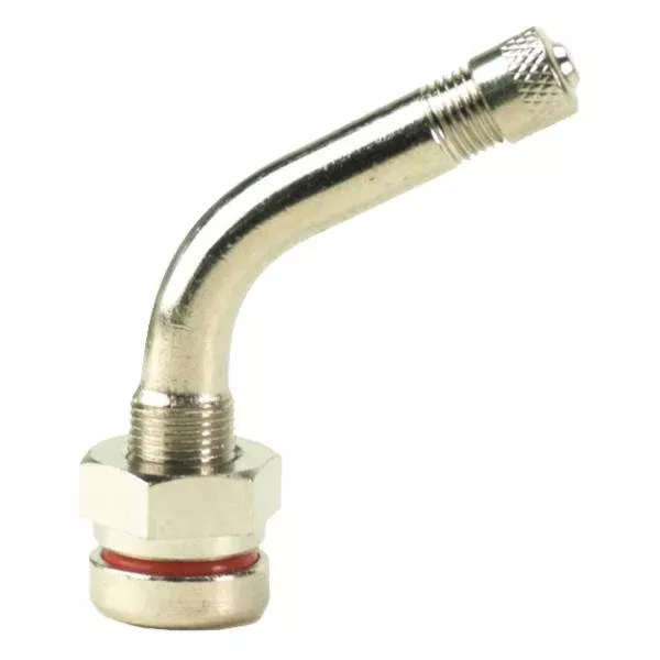 TR543D - Clamp-In Truck Tire Valve - 60° Bend - 100pk
