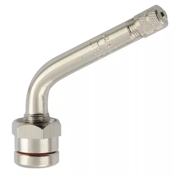 TR544D - Clamp-In Truck Tire Valve - 60° Bend - 100pk