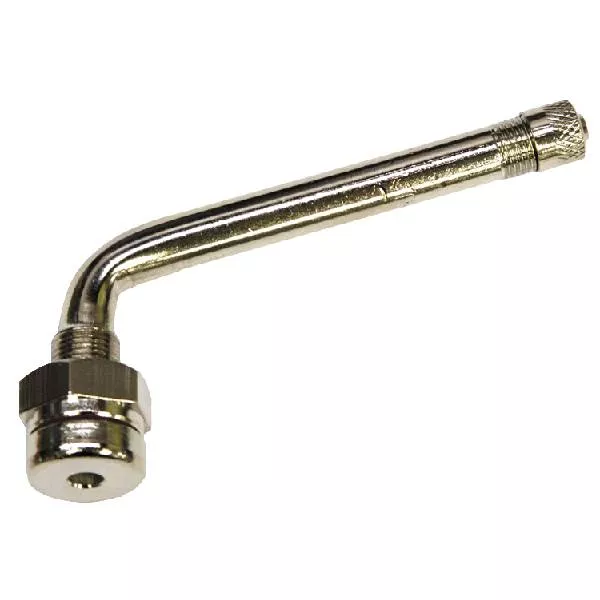 TR546E - Clamp-In Truck Tire Valve - 75° Bend - 10pk