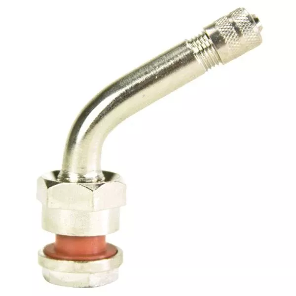 TR553E - Clamp-In Truck Tire Valve - 75° Bend - Pack of 10