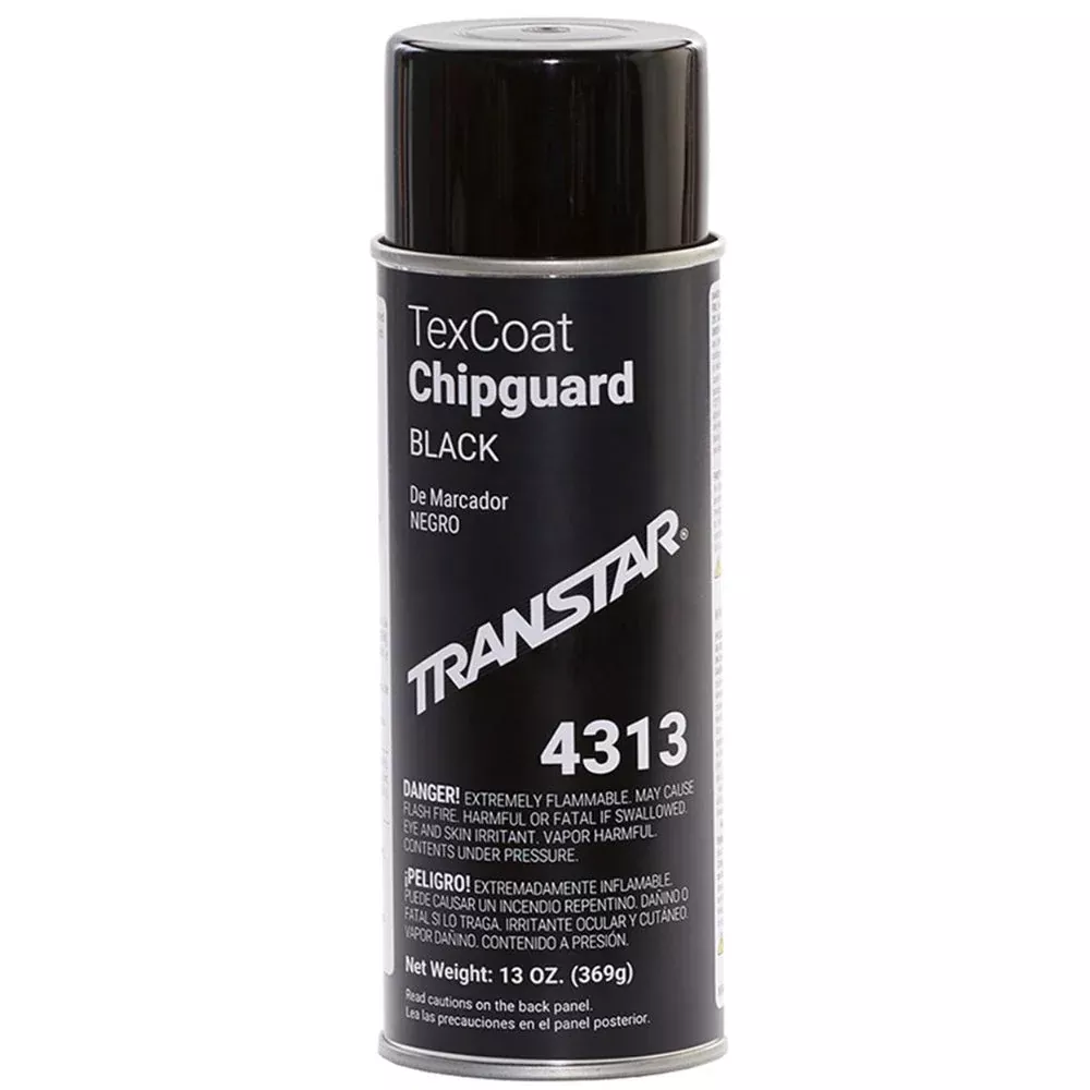 Transtar 4313 – Tex Coat Chip Guard Black (16 oz Aerosol)