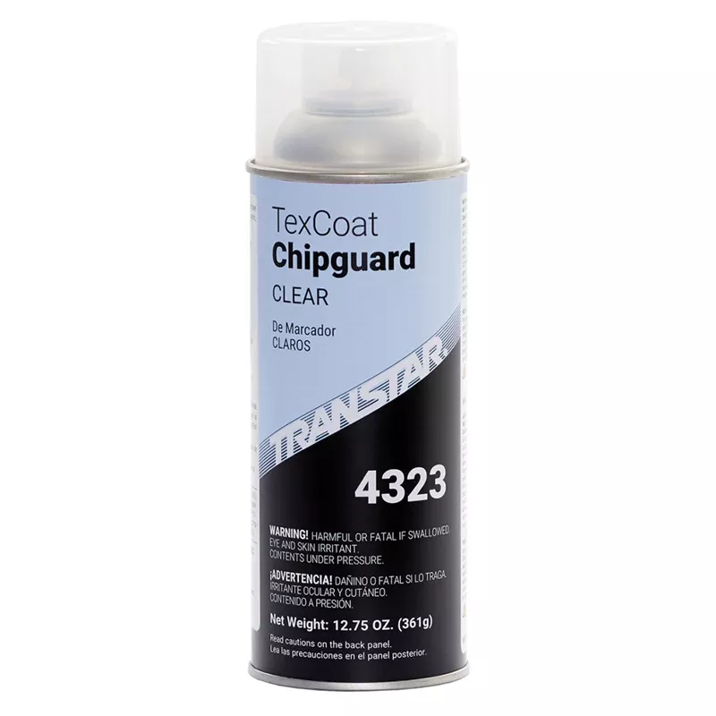 Transtar 4323 – Tex Coat Chip Guard Clear (16 oz Aerosol)