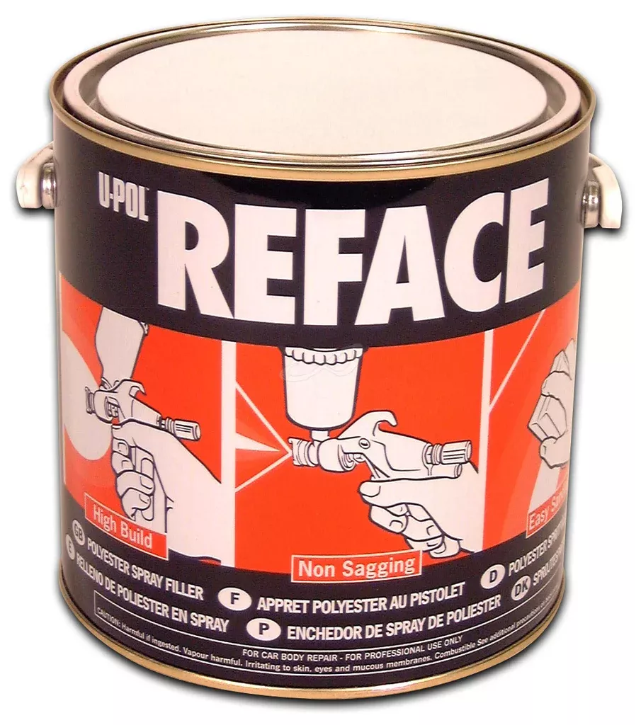 U-Pol 733 Reface Primer Filler Putty - 2.5L
