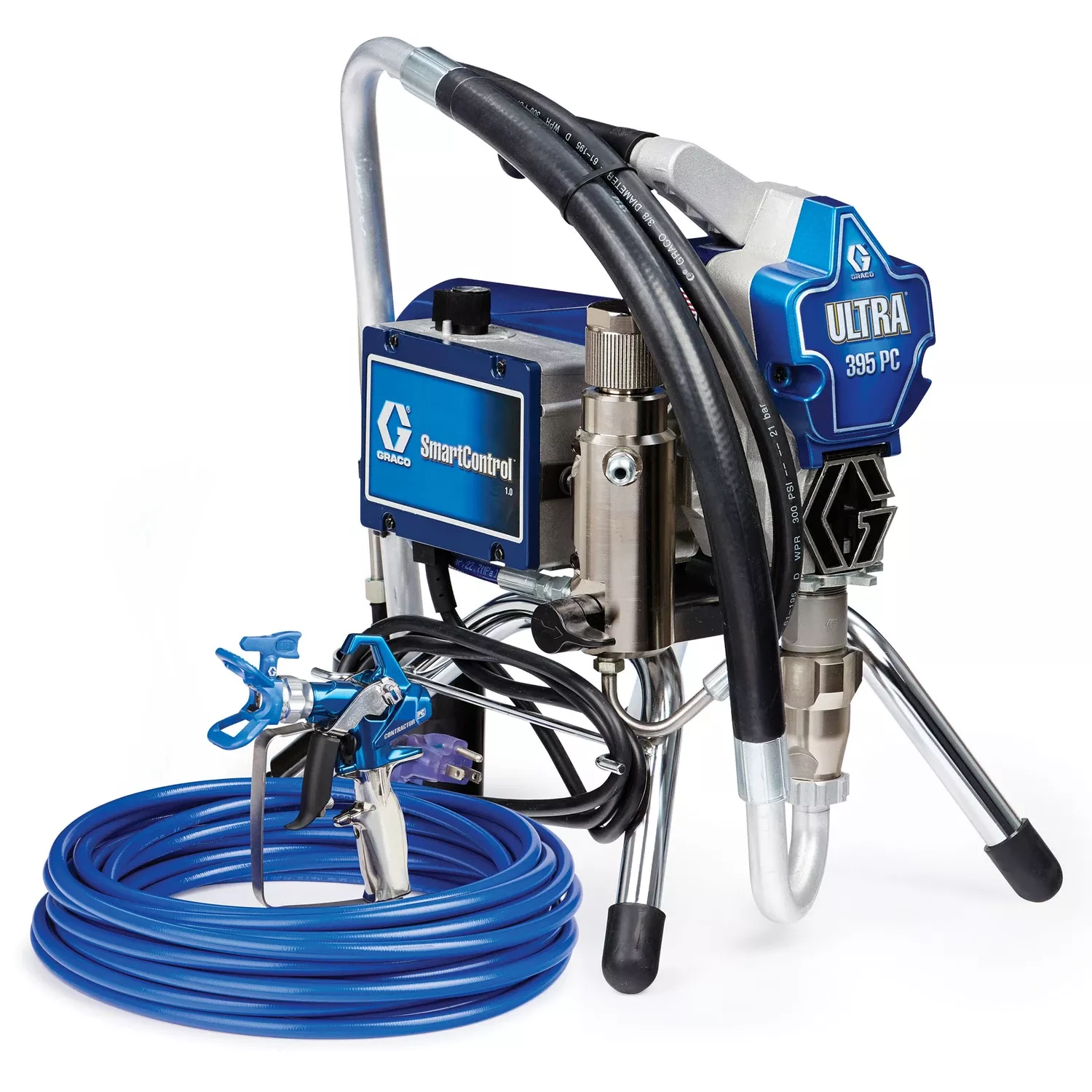 Ultra 395 Pc Stand Electric Airless Paint Sprayer 3300 Psi 50-ft Hose